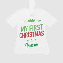 Meu Primeiro Enfeite de Natal
