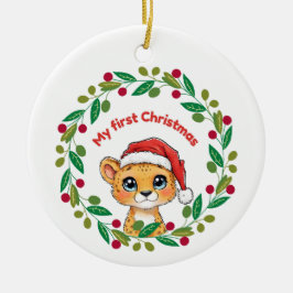 Meu primeiro Ornamento de Natal