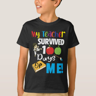 Meu Professor Sobreviveu 100 Dias Comigo, camiseta