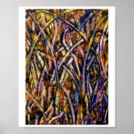 Meu próprio Poster de pintura de forma livre