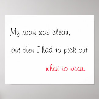 Meu Quarto Era Impressão Limpo