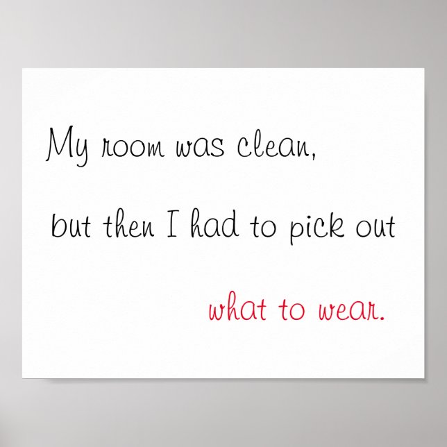 Meu Quarto Era Impressão Limpo (Frente)