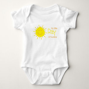 Meu raio pequeno do t-shirt da criança da luz do