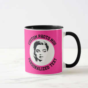 Meu Rosto em uma Caneca Combo Personalizada MORANG