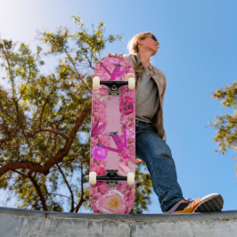 Meu Skate de Vida Rosa