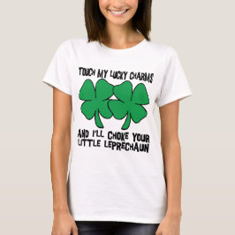 Meu t-shirt afortunado dos encantos