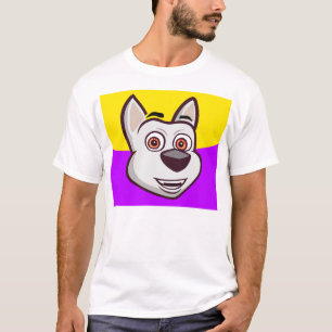 Meu t-shirt de fala de Charlie do cão para o roxo
