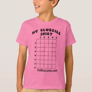 Meu t-shirt de medição do Bluegill