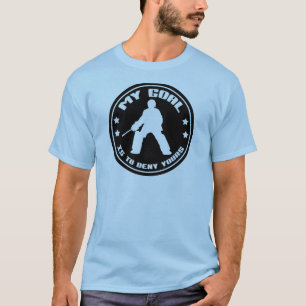 Meu t-shirt do Goalie do hóquei em campo do