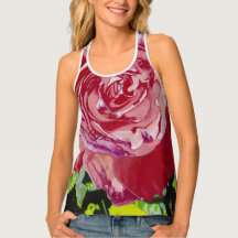 Meu tanque Funky de Racerback dos namorados