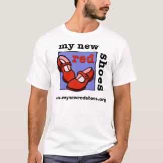Meu vermelho novo calça o t-shirt