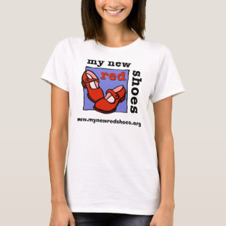 Meu vermelho novo calça t-shirt para ela