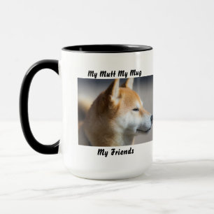 Meu Vira-Lata Minha Caneca Meus Amigos.