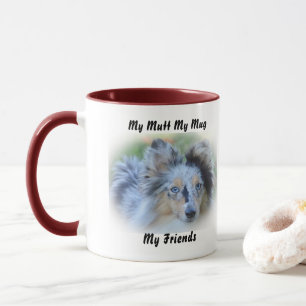 Meu Vira-Lata Minha Caneca Meus Amigos.