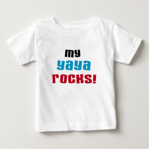 Meu Yaya balança camisas e presentes de T
