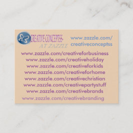 meus cartões de visitas zazzle personalizados