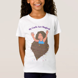 Meus Curls São Camiseiros De T-Shirt Para Crianças