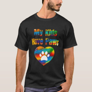 Meus Filhos Têm Patas Engraçadas Com T-Shirt Prese