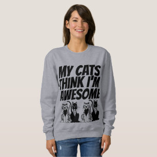 MEUS GATOS ACHAM QUE EU SOU INCRÍVEL, T-shirts Eng