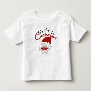 Meus primeiros Papais noeis de Natal Camisetas e p