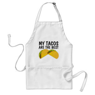 MEUS TACOS SÃO A MELHOR COZINHA avental mãe