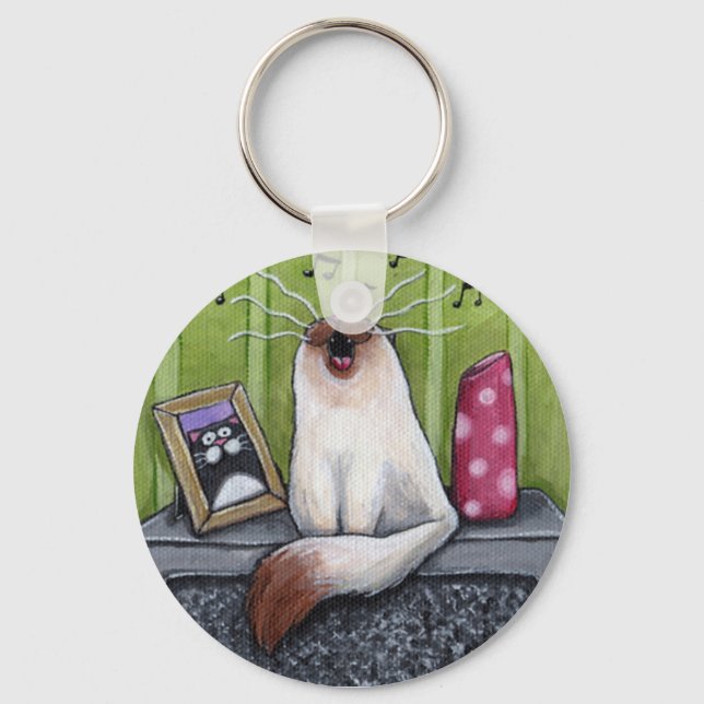 Mewsical Meowstro Chaveiro (Frente)