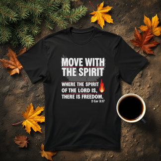 Mexa-se com o espírito - design de camiseta livre