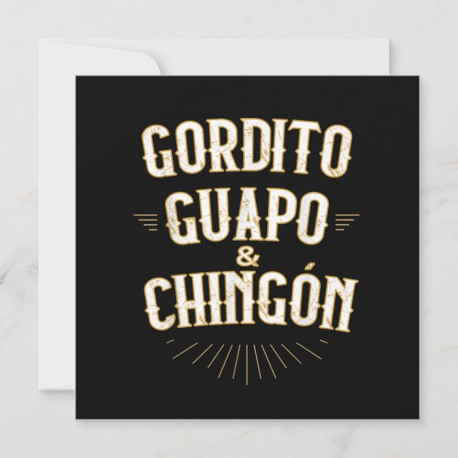 Mexicano engraçado em espanhol (Frente)