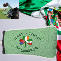 México irlandês americano Flags Shamrock personali