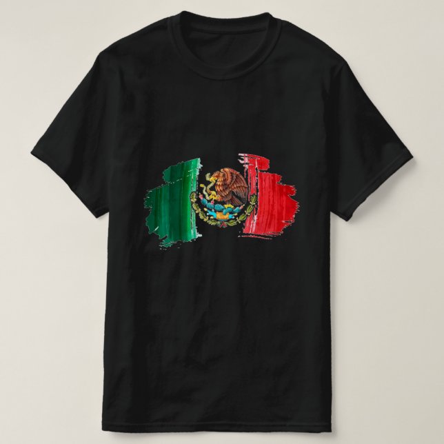 Mexico Pride #1 Mens T-Shirt (Frente do Design)