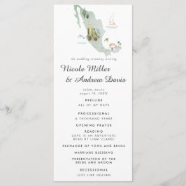 México | Programa de Cerimônia de Casamento de Des