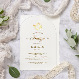 Mi Bautizo Dourado Dove Baptism Espanhol