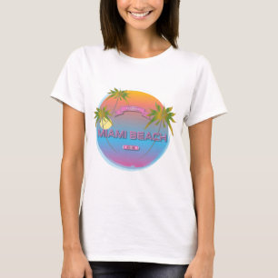 Miami-Beach Florida, Camisa Legal tropical