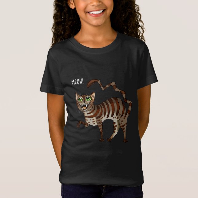 Miau da KittyCat! Camiseta (Frente)