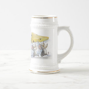 Mic & Mac Trazendo A Caneca de cerveja De Cerveja