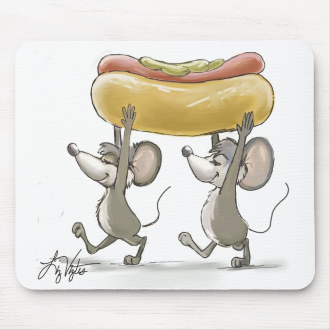 Mic & Mac's Picnic Mousepad (Frente)