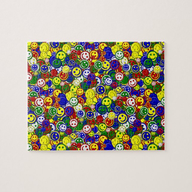 Miçanga da face primária, QUEBRA-CABEÇA de JIGSAW  (Horizontal)