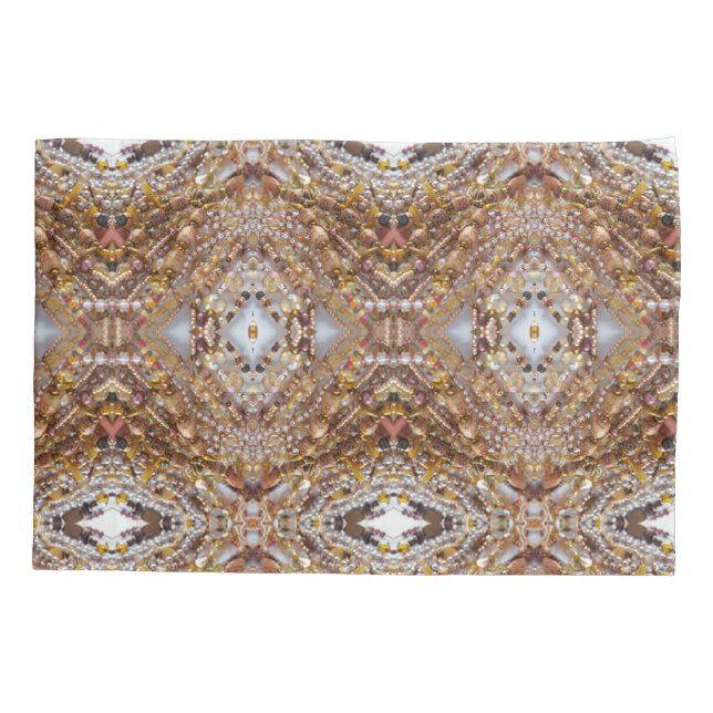 Miçanga de Impressão de Tons da Terra (Verso)