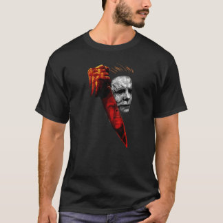 Michael Myers Halloween Icônico Design T-Shirt
