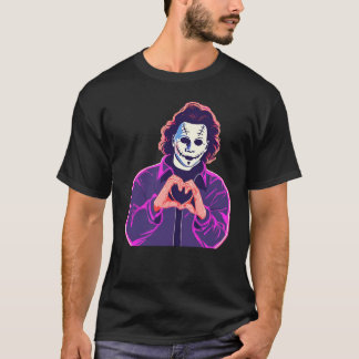 Michael Myers Heart Manta T-Shirt