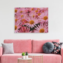Michaelmas Daisies Canvas Print