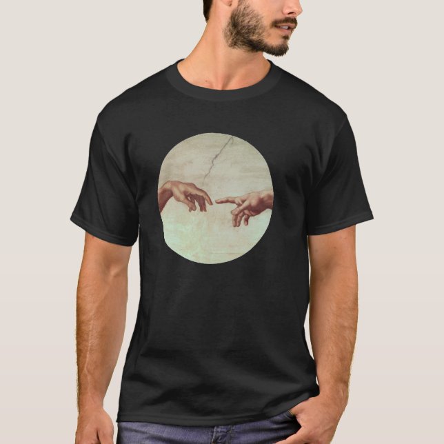Michelangelo entrega o t-shirt (Frente)