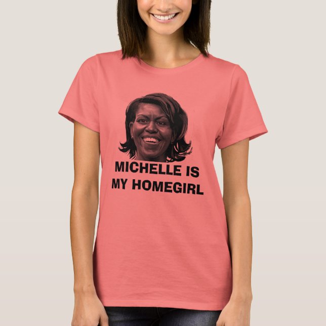 MICHELLE É A MINHA CAMADA DE T-SHIRT (Frente)
