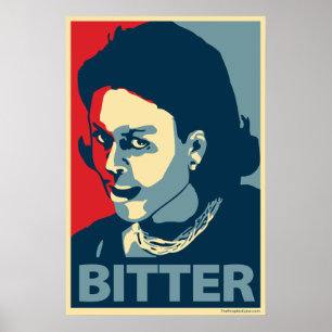 Michelle Obama - amargo: Poster de OHP