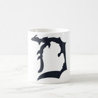 Michigan Detroit "D" com a caneca superior da