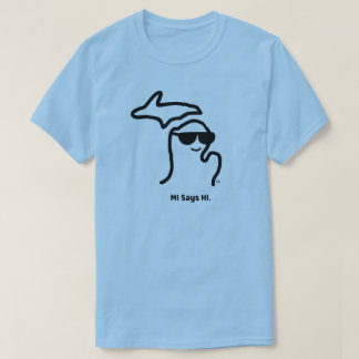 Michigan - MI diz camisa HI™