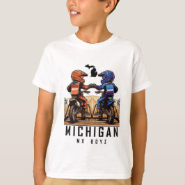 Michigan Mx Boyz Kids T-Shirt