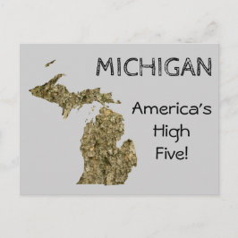 Michigan - O Alto Cinco Cartão Postal da América