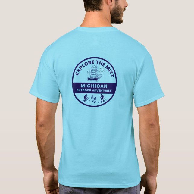 Michigan Outdoor Adventures T-Shirt (Verso)