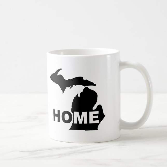 Michigan para longe de Canecas de viagem ou caneca (Direita)